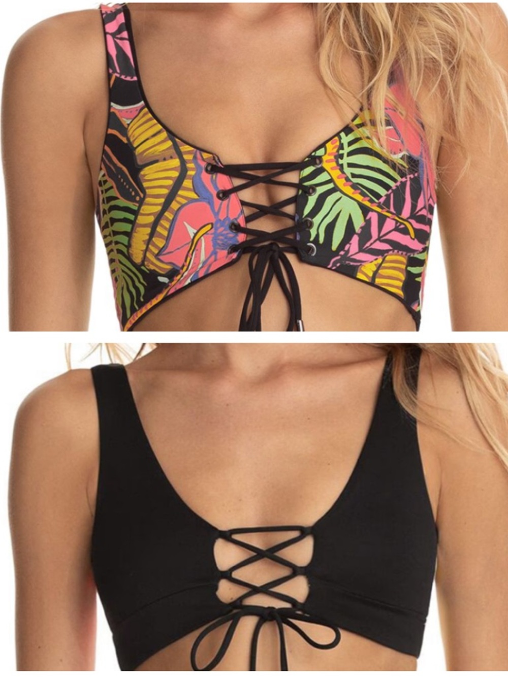 Maaji
Hat Black Dazzling 4-Way Bikini Top - Women's size S small New w tags